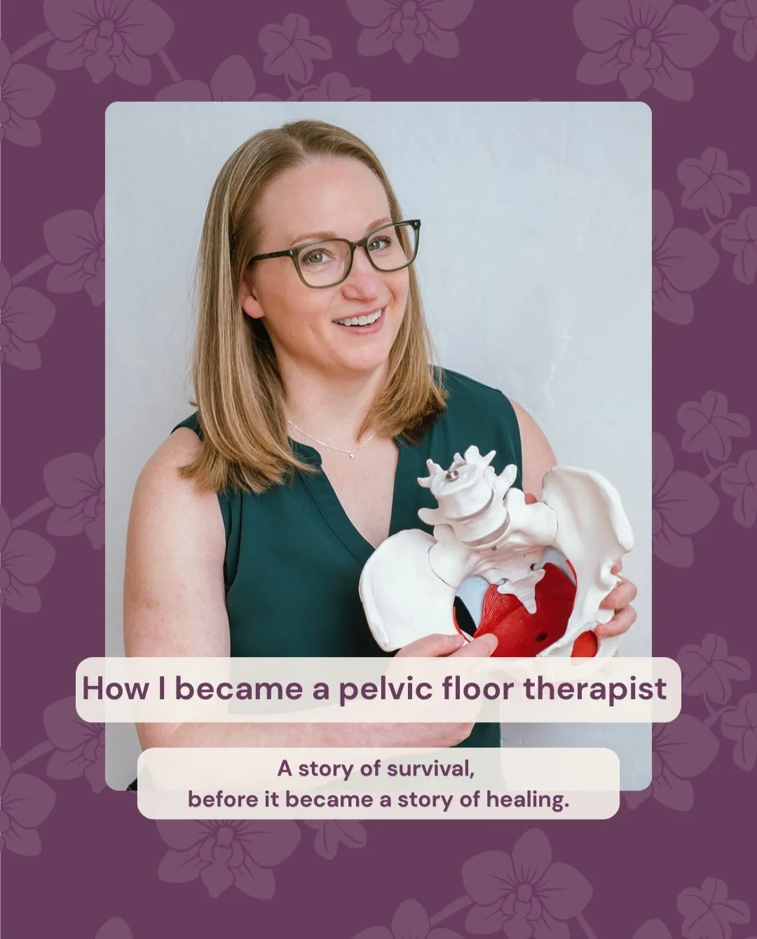 A nervous system wired for survival before I had words for it. 

A body that kept getting hurt, kept adapting, kept pushing through. 

Decades of symptoms I was taught to manage instead of understand.

It took becoming a mother, becoming a provider, 
