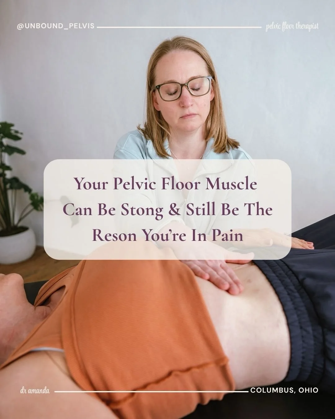 A muscle can pass every strength test and still be bracing underneath. Strength and safety aren&rsquo;t the same thing, and that&rsquo;s the piece most pelvic floor treatment skips.

#chronicpelvicpain #fascialrelease #rootcausehealing #pelvichealth 