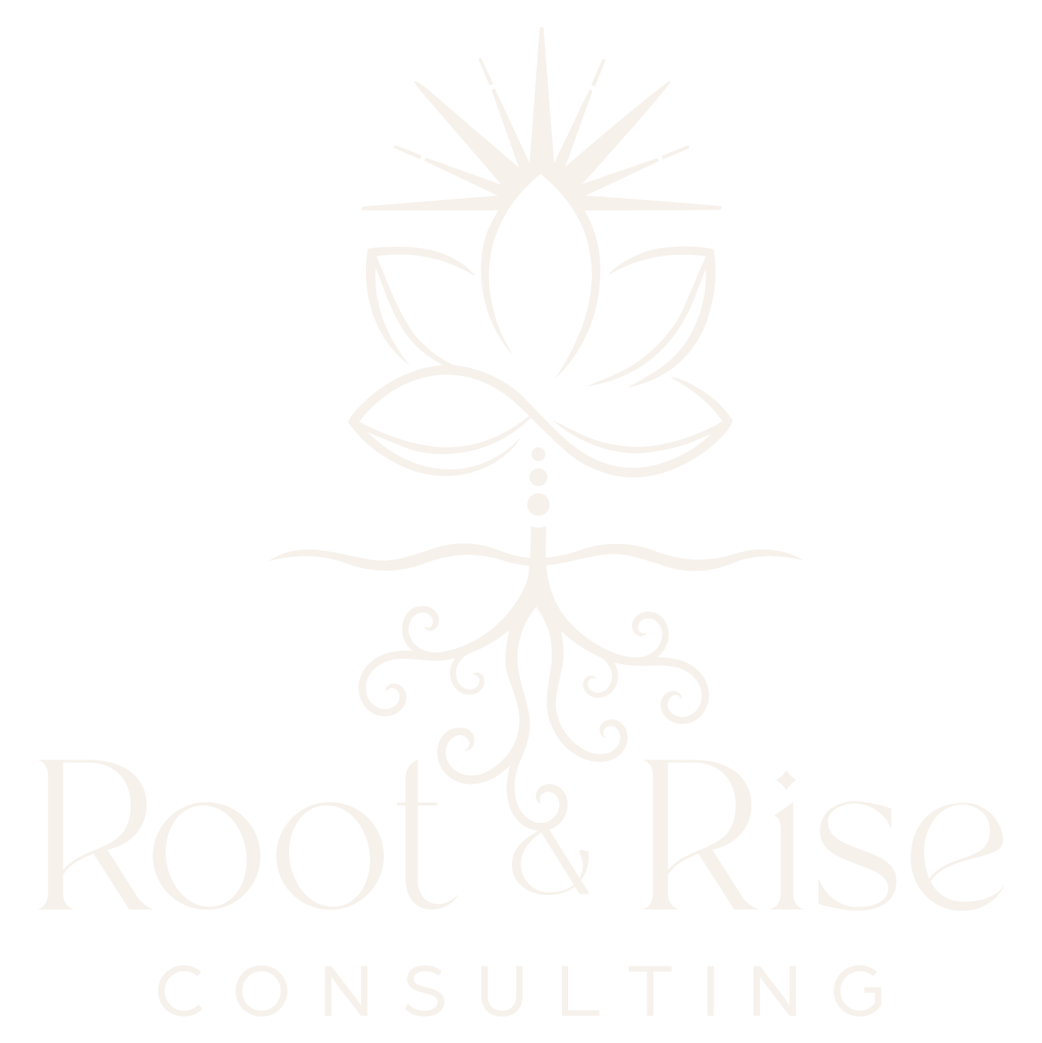 Root & Rise Consulting logo by Burtch Designs