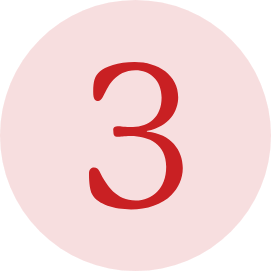 Red circular target with concentric circles and a bullseye in the center.