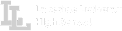 Lakeside Lutheran High School logo.