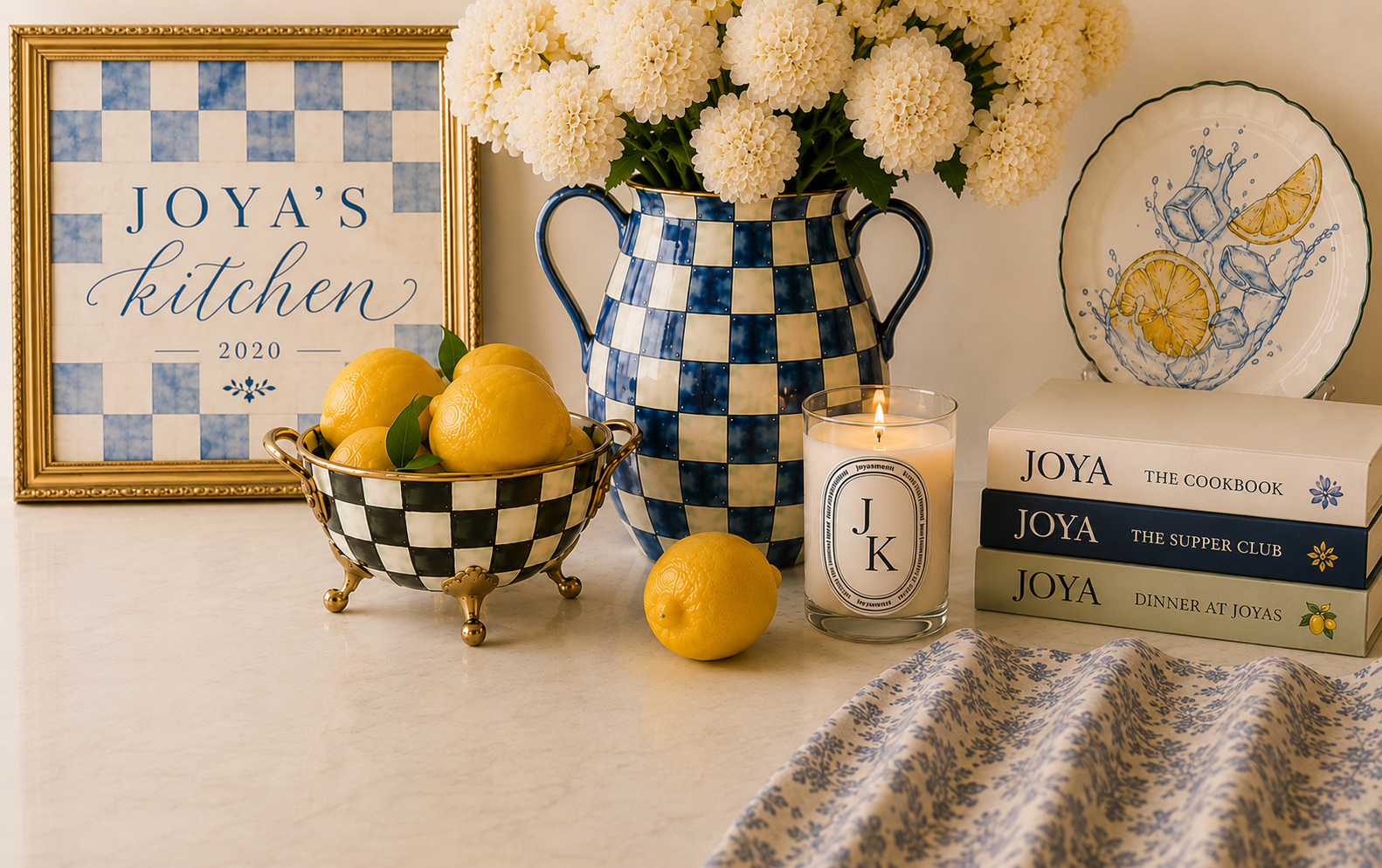 Joyas Menu Merchandise