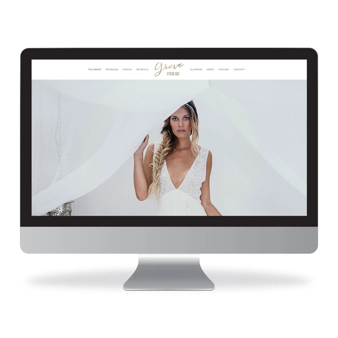 The Grove Byron Bay website design