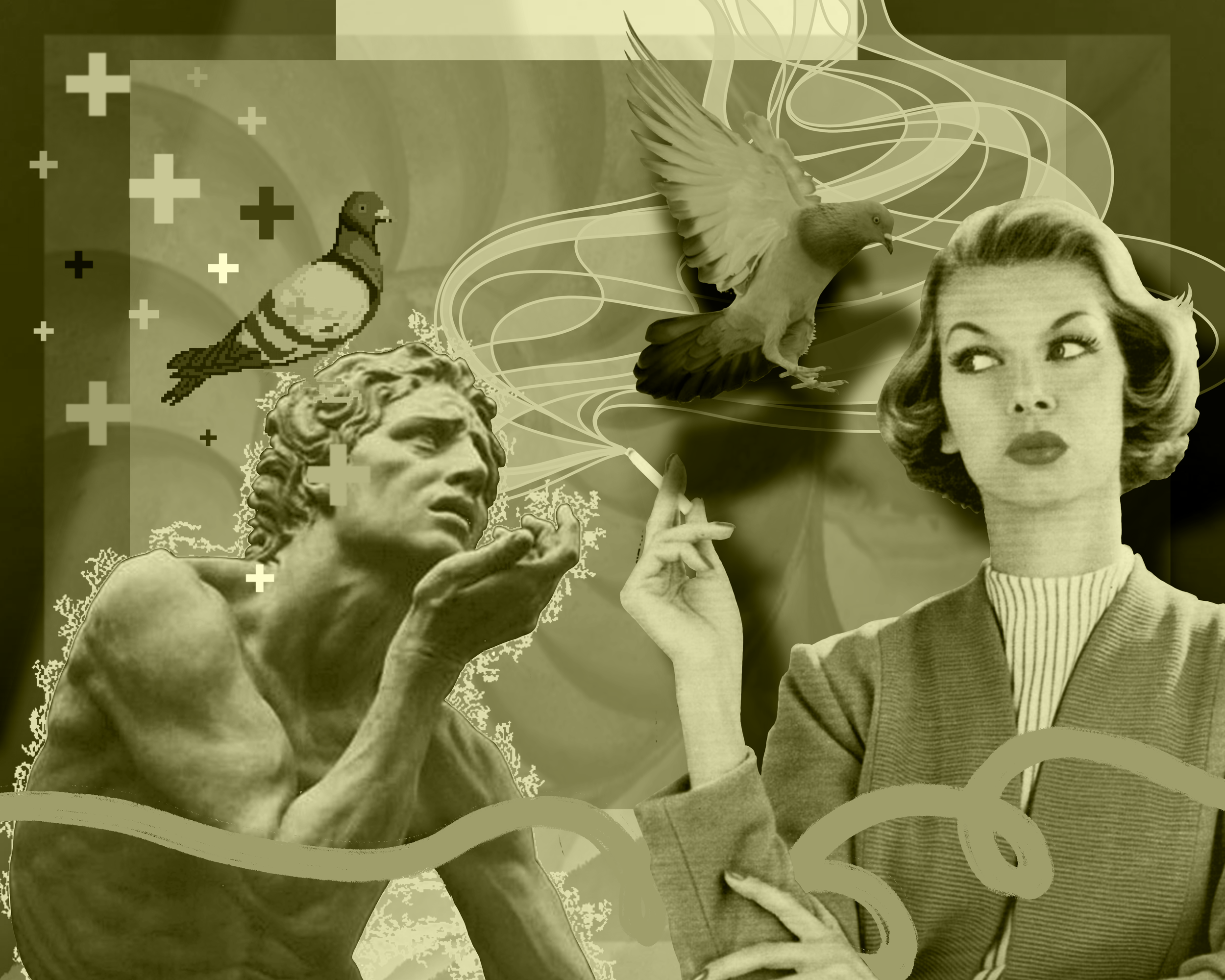 Collage of Randomness