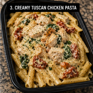 Creamy Tuscan Chicken Pasta
