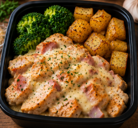 Chicken Cordon Bleu Bowl