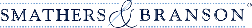 Image of the logo for Smathers & Branson, a company known for luxury leather accessories.
