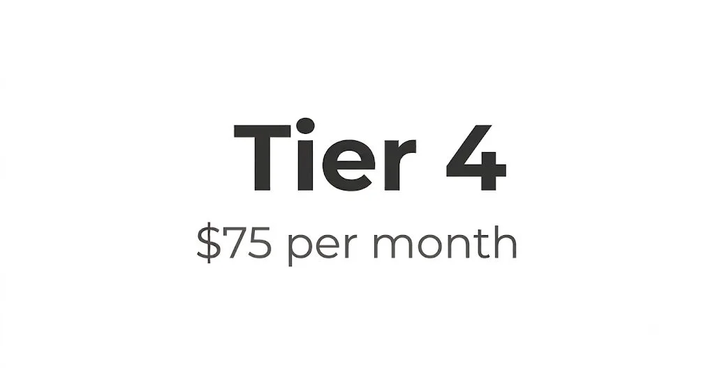 With our Tier 4 program, you can get one of our premium clover POS system for $75/month! Scroll through to see our Tier 4 options!