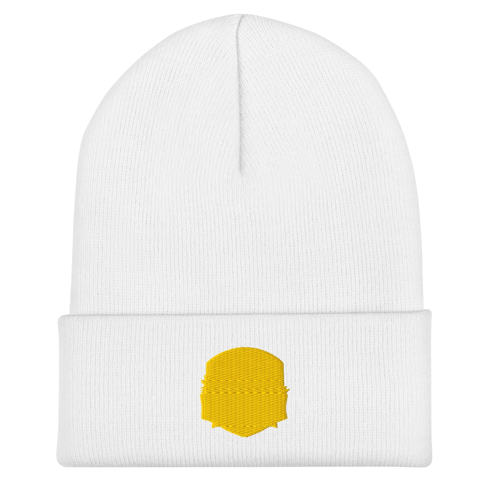 Kent Farm gold-sunrise cuffed beanie — alternate view 2 of 2.