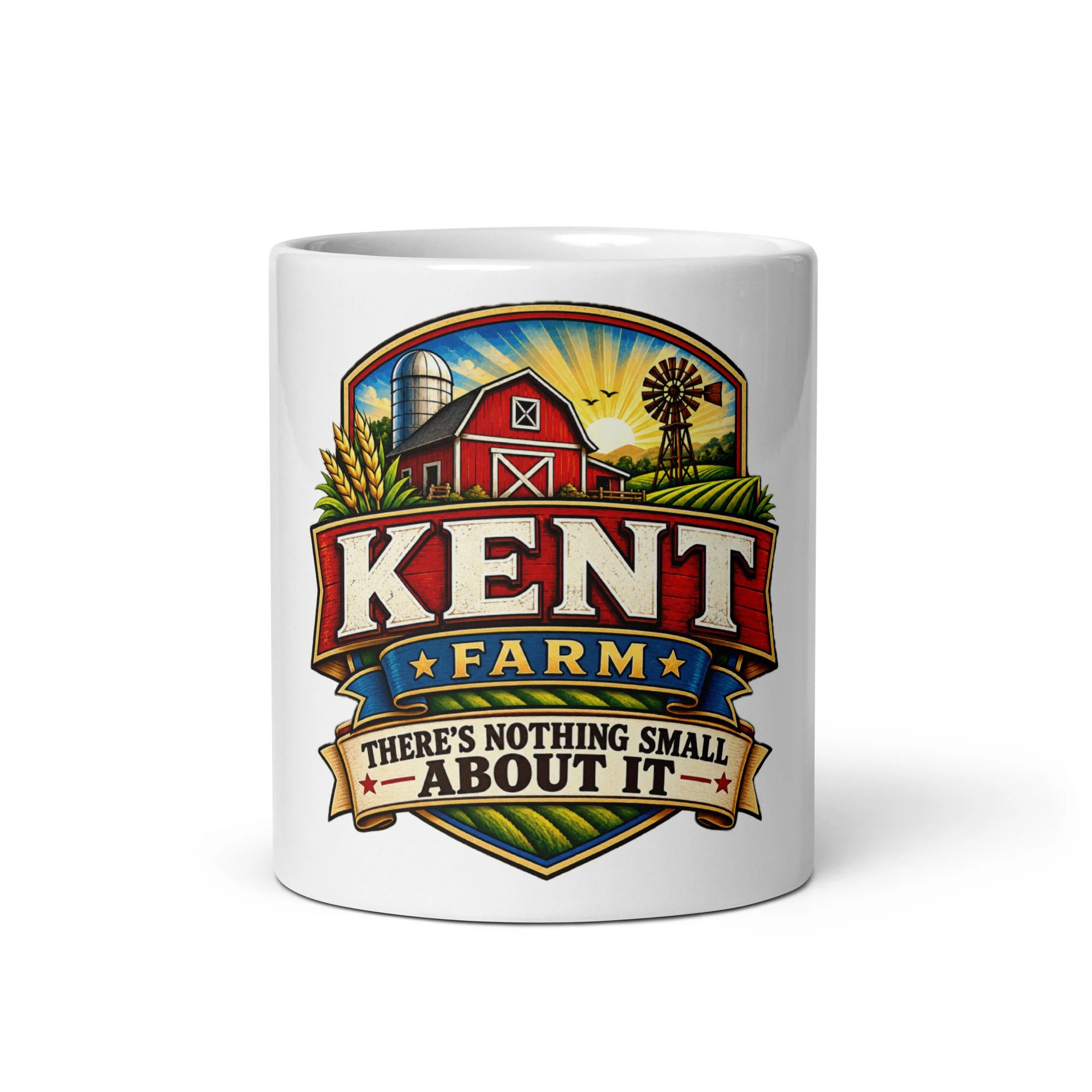 Kent Farm Logo Mug — Logo + Tagline