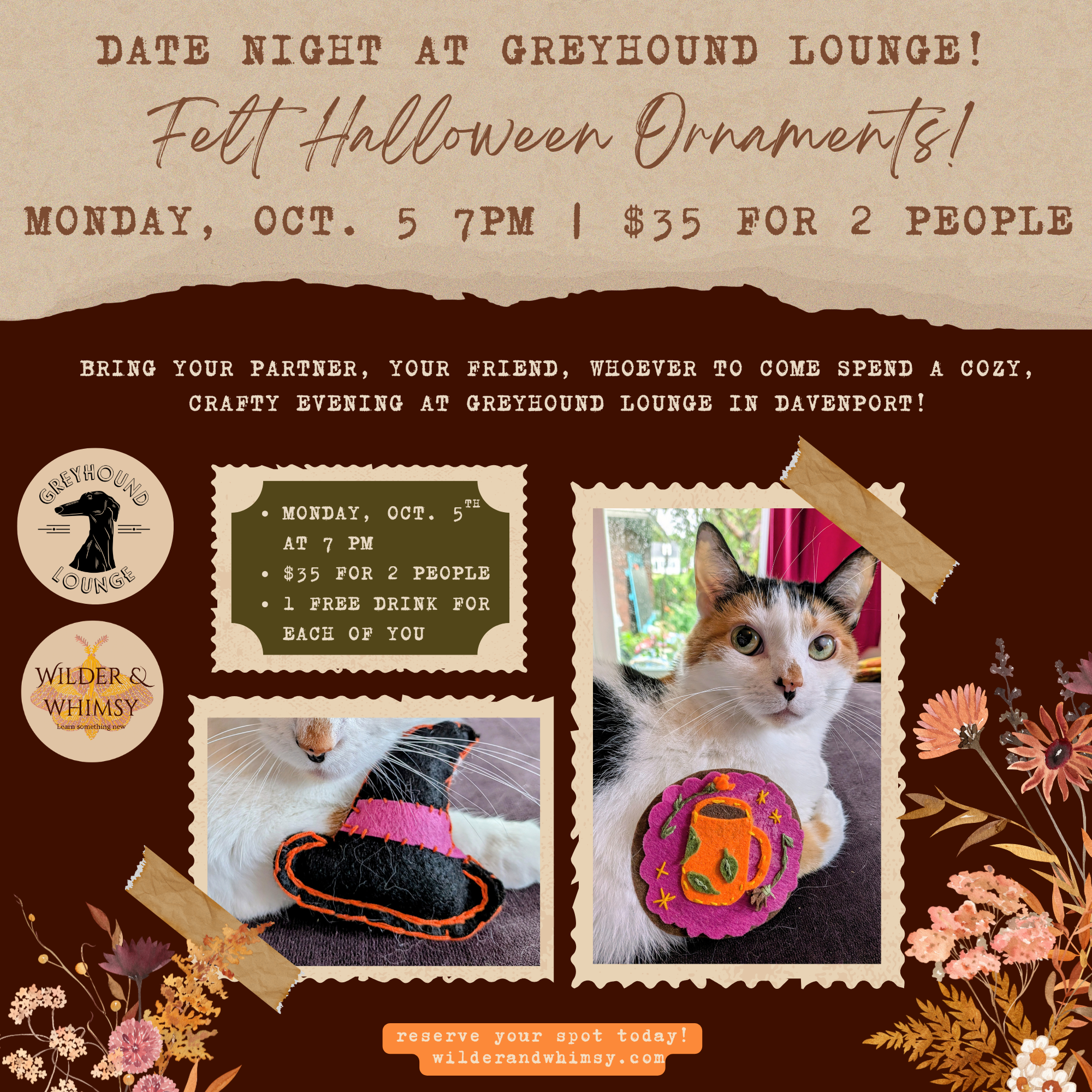 Date Night @ Greyhound Lounge (Oct. 5 @ 7 PM)