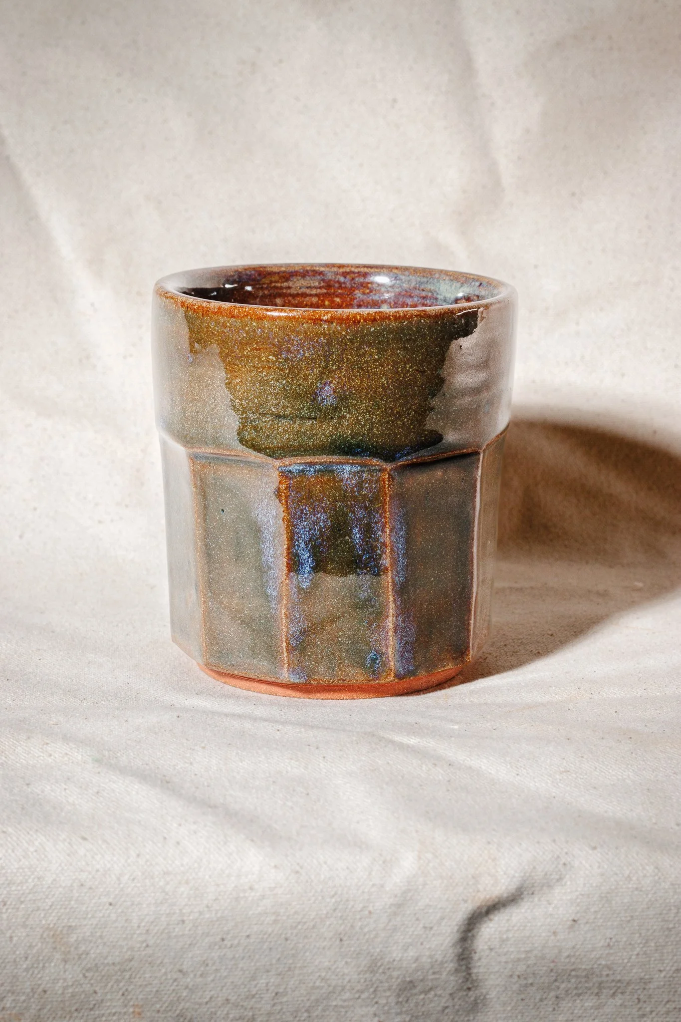 Mystic Green Flat 15 oz Tumbler