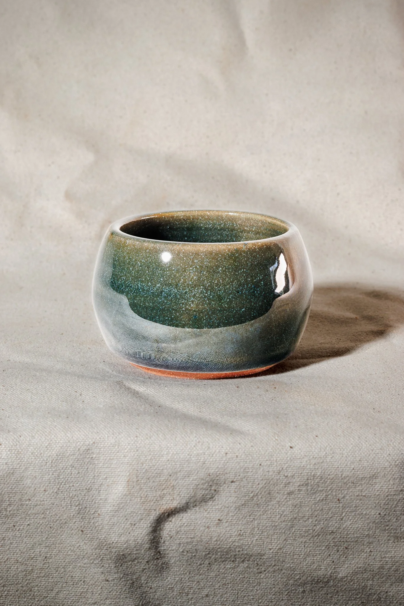 Peacock 6.5 oz Mini Globe Cup
