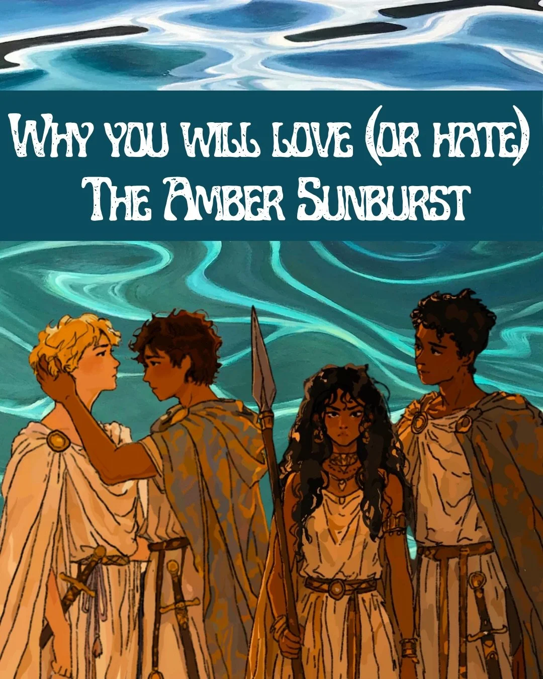 Distinctive aspects of The Amber Sunburst that some people love, and some people hate&hellip; 
Art is subjective and I wanted to make sure that everyone knows what they&rsquo;re getting with TAS!&mdash;whether it puts you onto the book pushes you off
