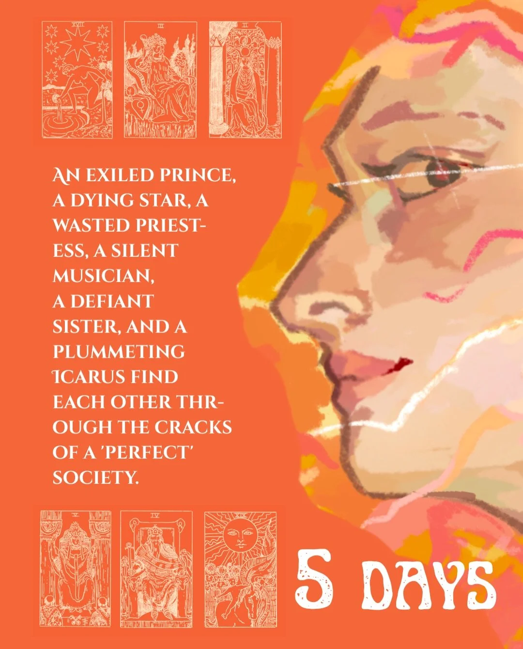 5 days&hellip;
Preorder link in bio.

My pitch:
SIX OF CROWS x SONG OF ACHILLES &times; HUNGER GAMES
If you like Ancient Greece🏛️, LGBTQIA MCs 🌈, slow burn romance❤️&zwj;🔥, found family🫶🏼, best friends to lovers💕, and BAMF FMCs ⚔️, this one&rsq