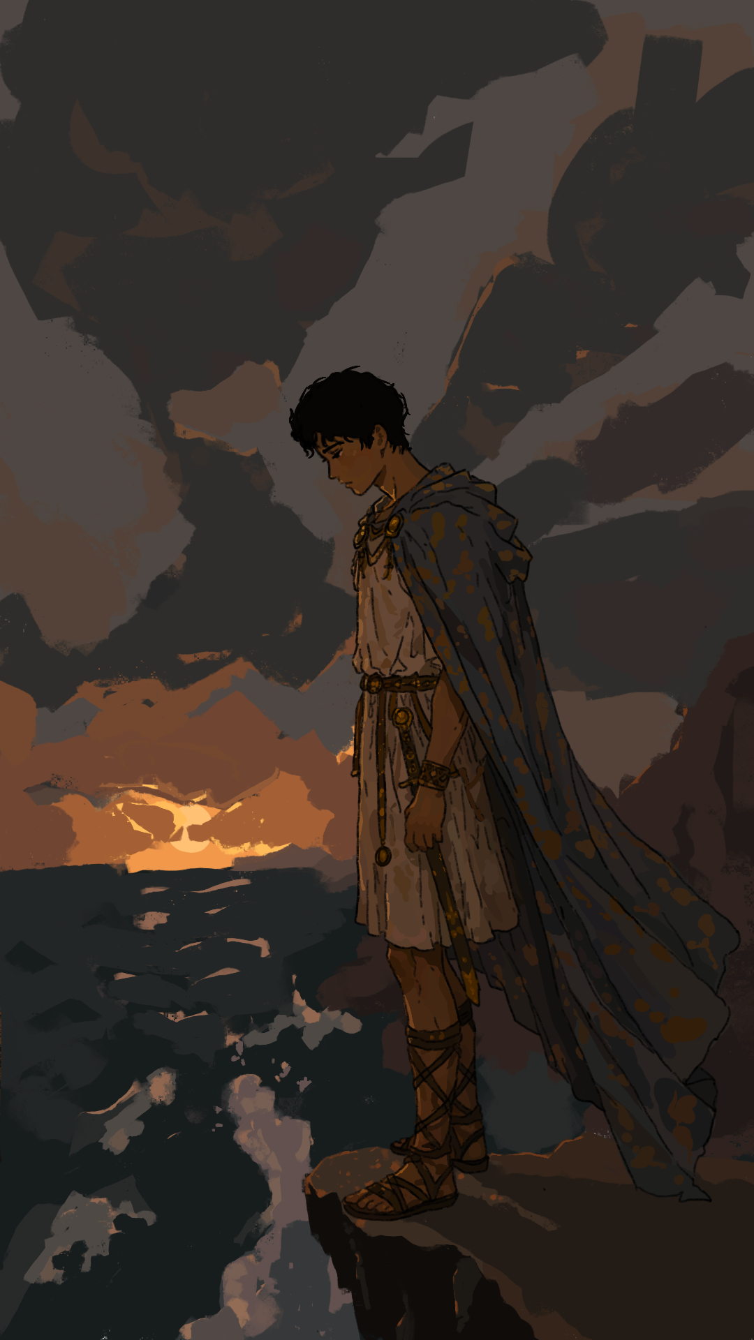 Lazarus at the Sea Sticker
