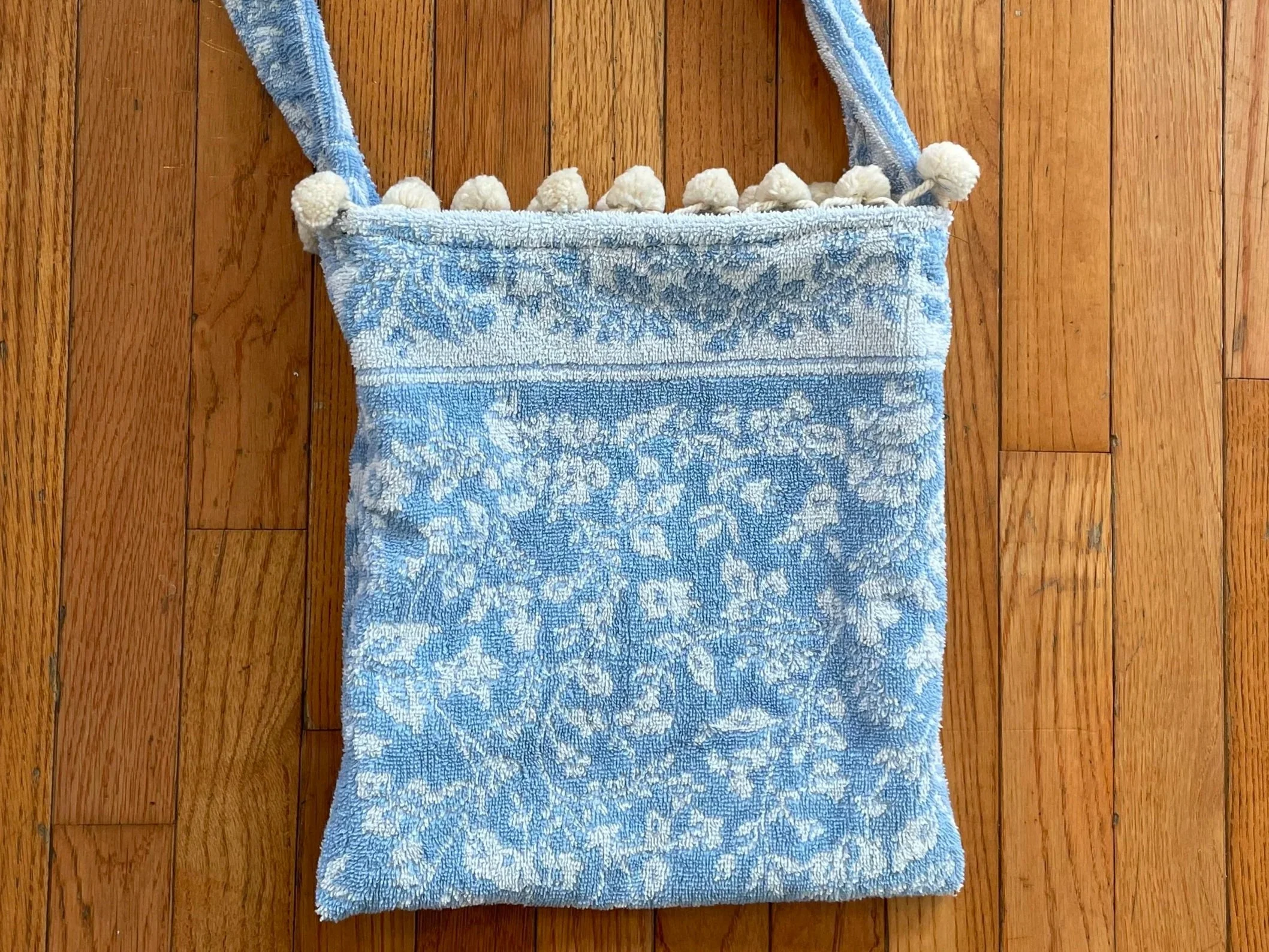 Pom Pom Terry Tote