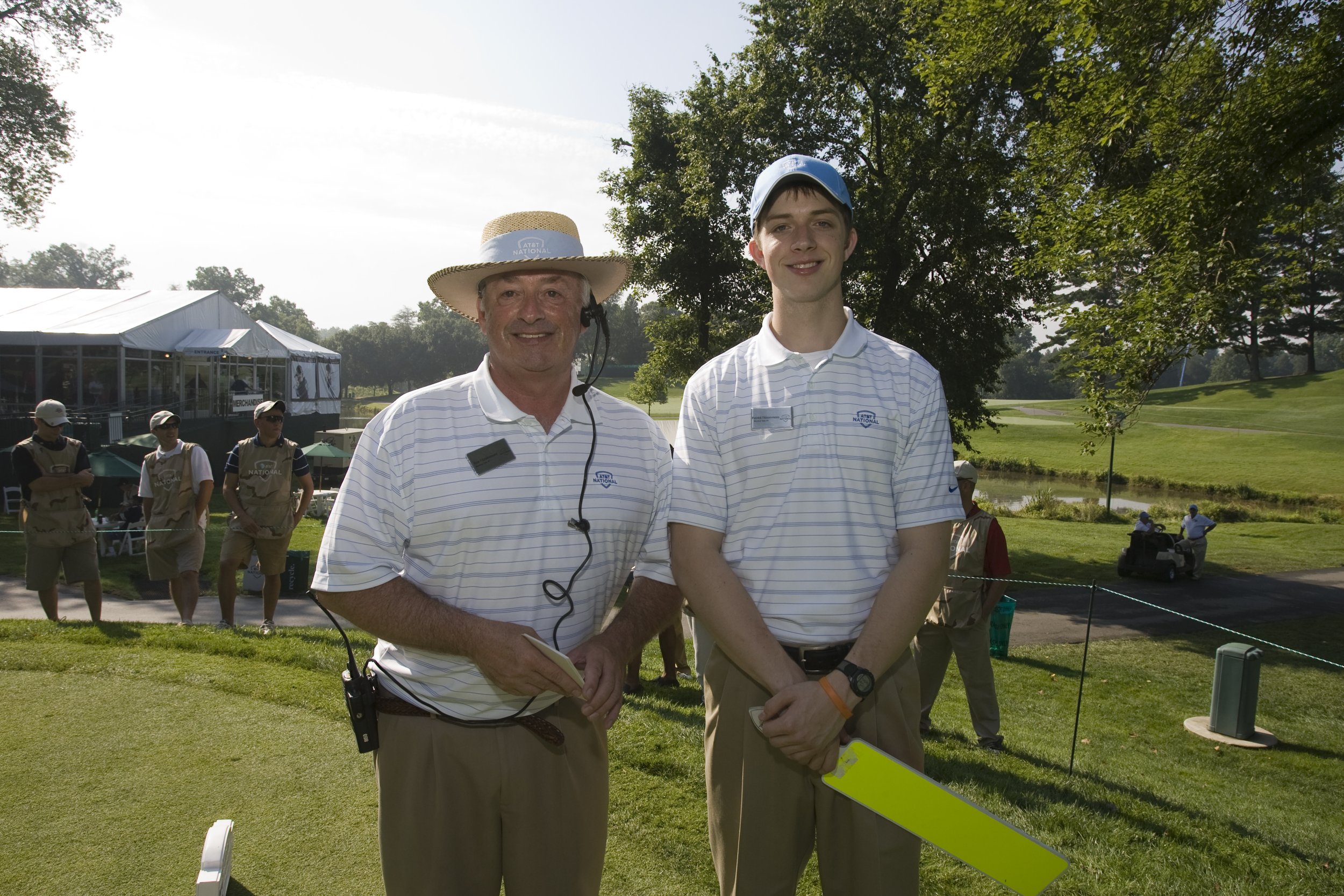 Ron with son Patrick 