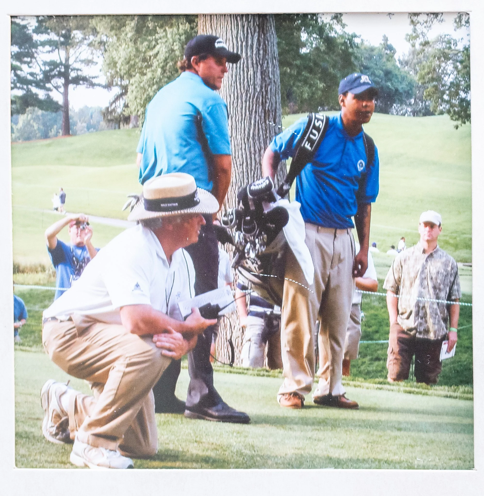 Ron with Phil Mickelson