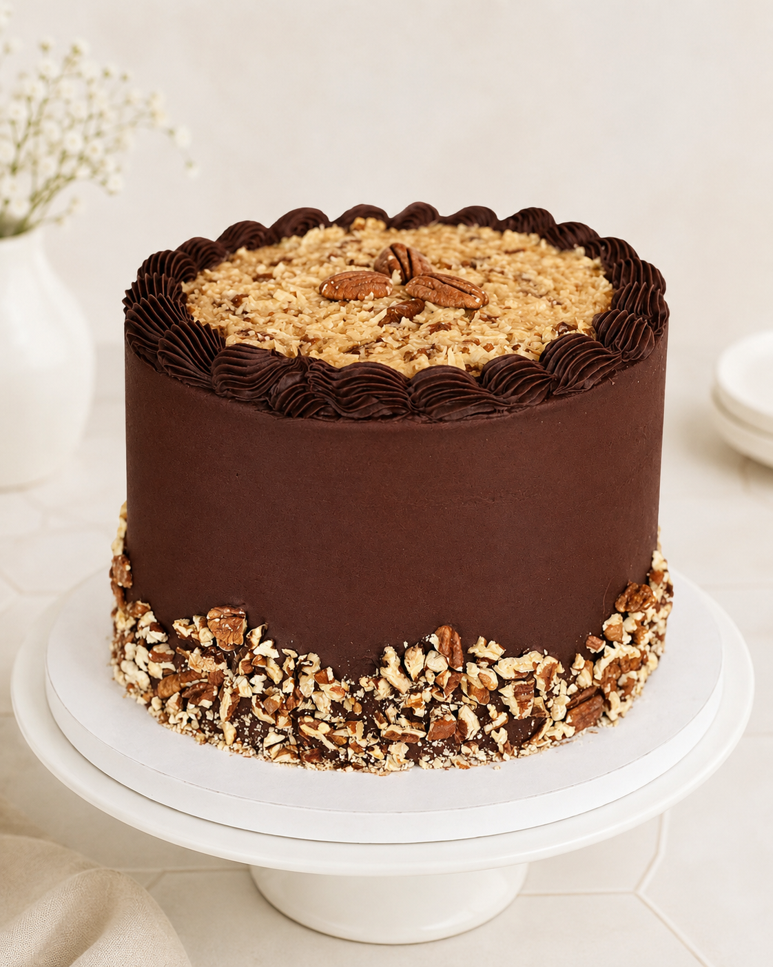 Luxe German Chocolate Cake