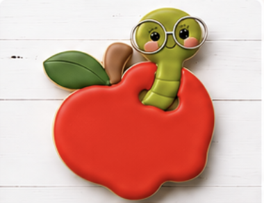 Bookworm Apple