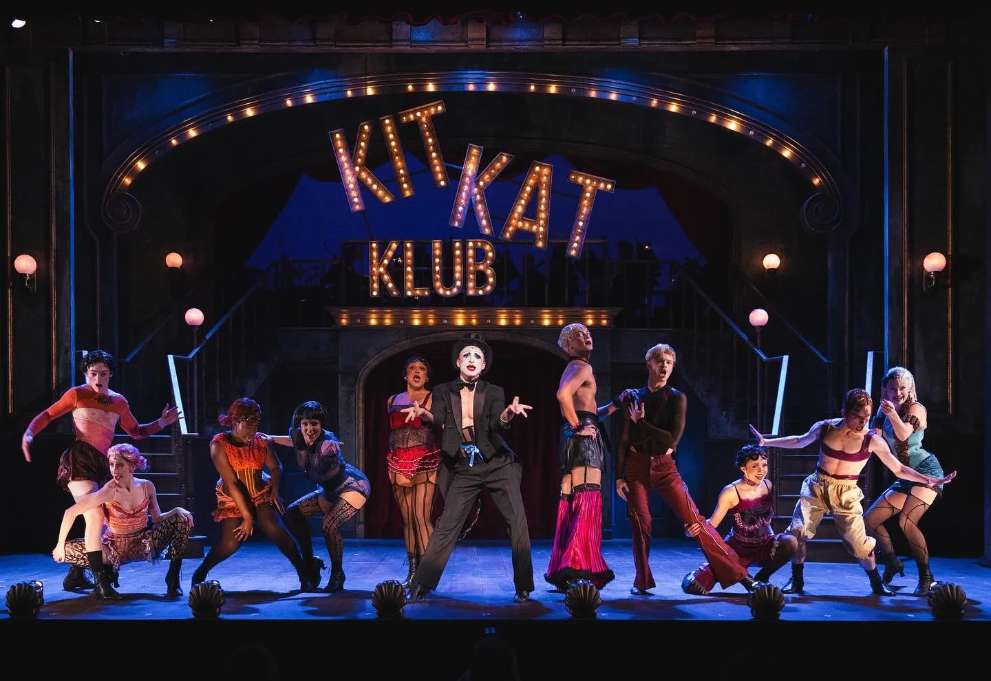CABARET

@umichmusicaltheatre 

Danke sch&ouml;n to the Creative Team, prost to our work!

Director:  Andr&eacute; Garner
Choreographer:  Tanya Birl
Music Director:  Catherine A. Walker
Repetiteur:  Linda Goodrich
Scenic Design:  Kevin Judge
Costume 