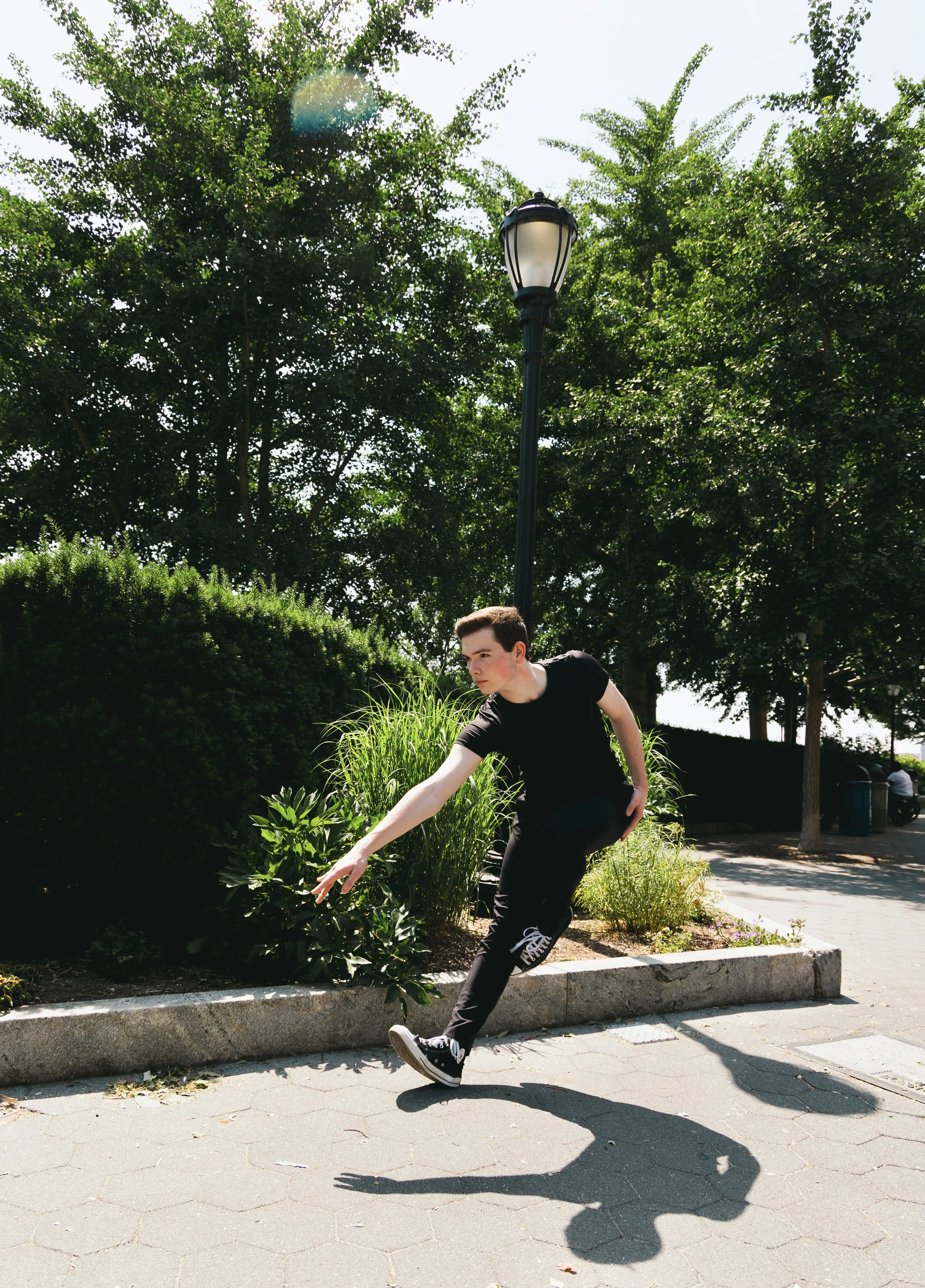 Dance photo of Burke Brickner, captured by Wyatt Florin (2022)