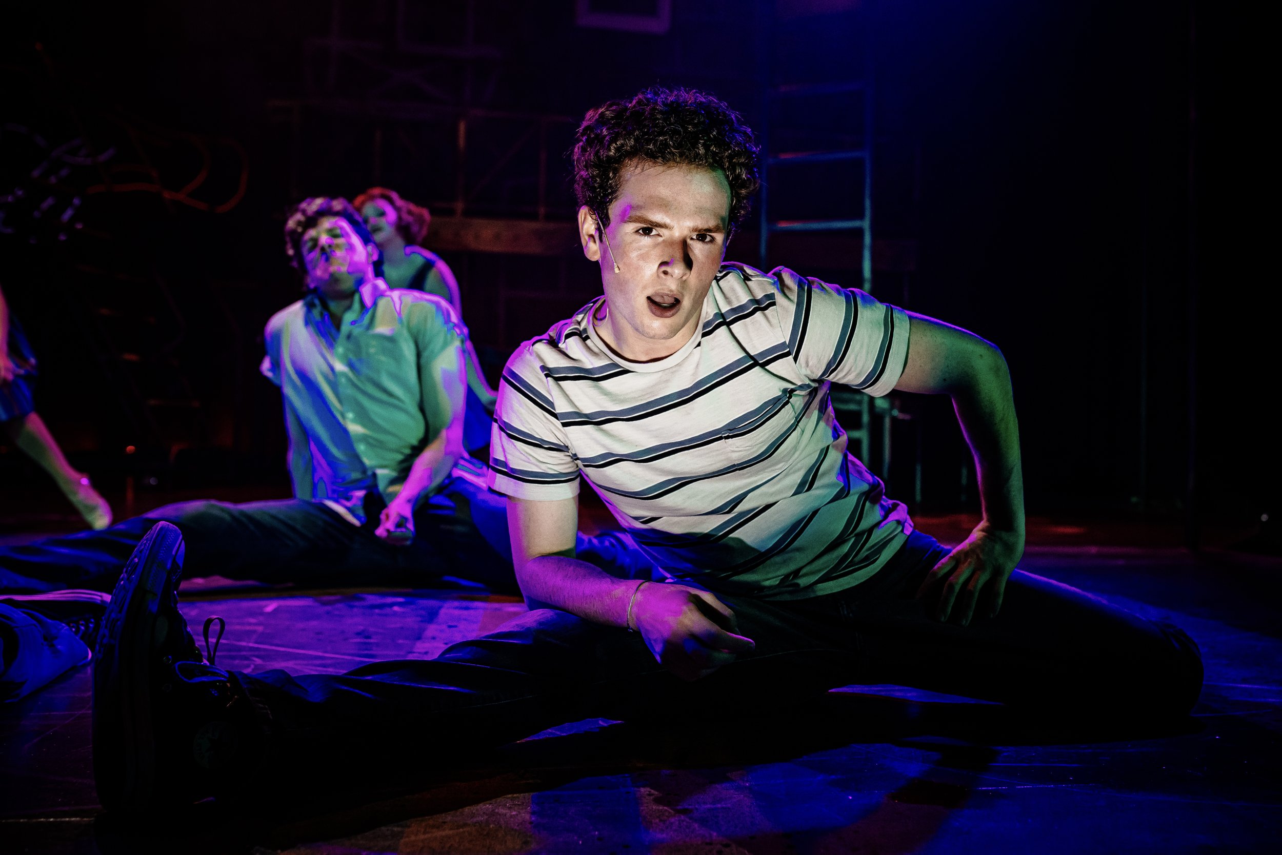 West Side Story (The Encore Theatre) Production Photo feat. Burke Brickner