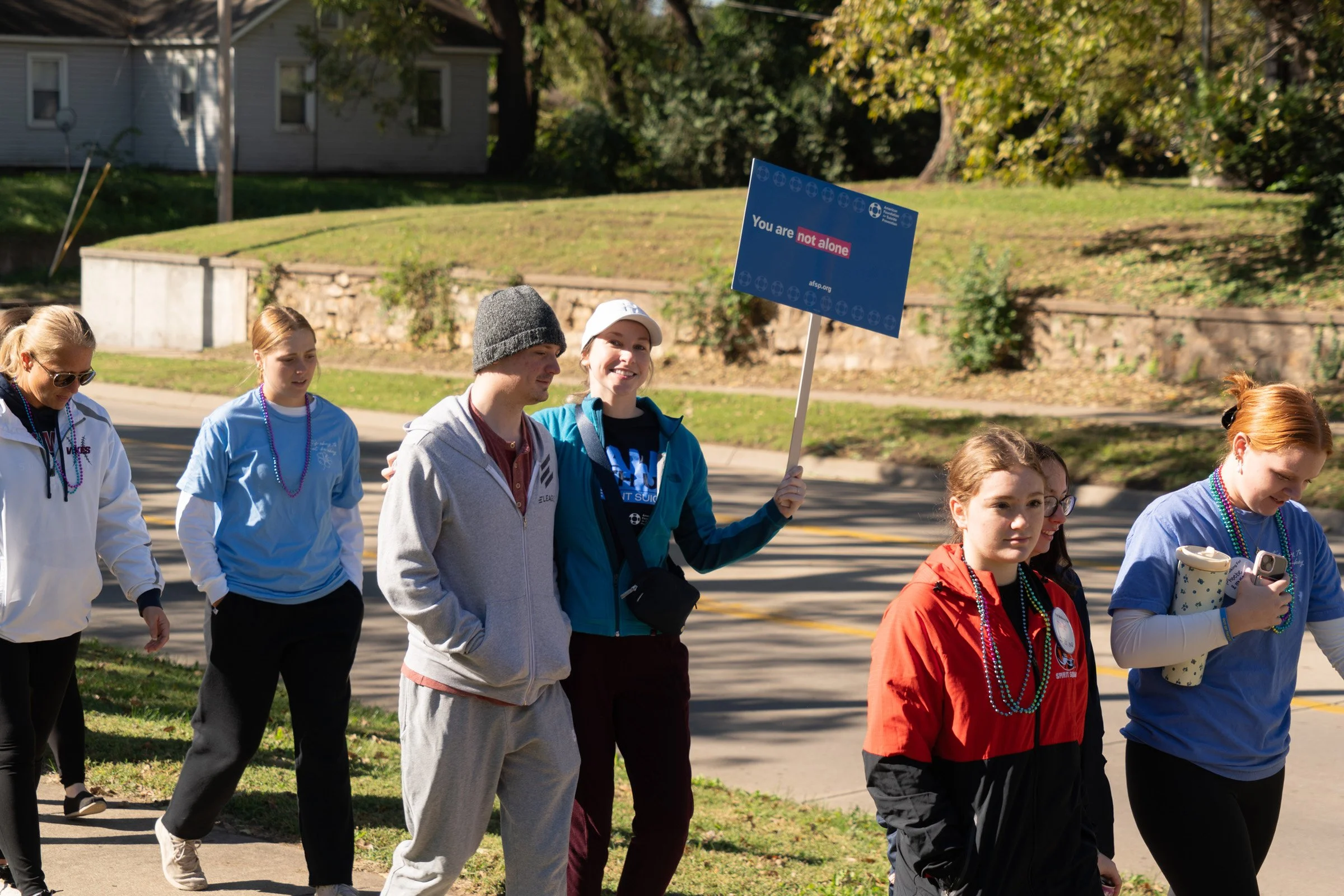 American Foundation for Suicide Prevention Hosts Suicide Prevention Walk in Topeka