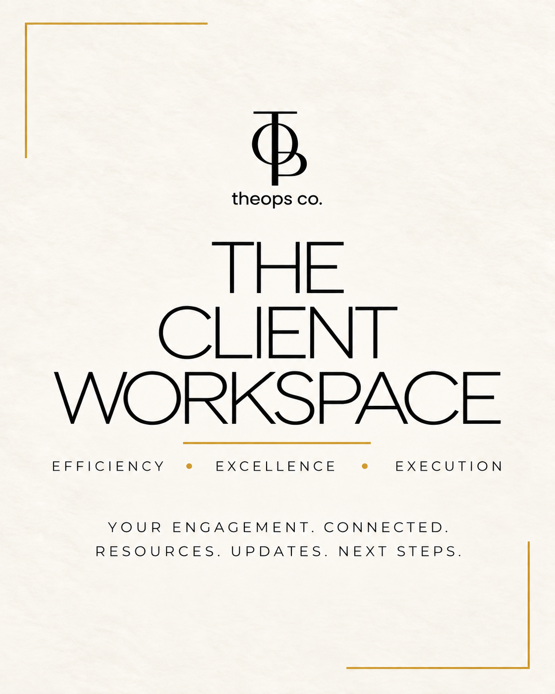 theops co. Client Workspace