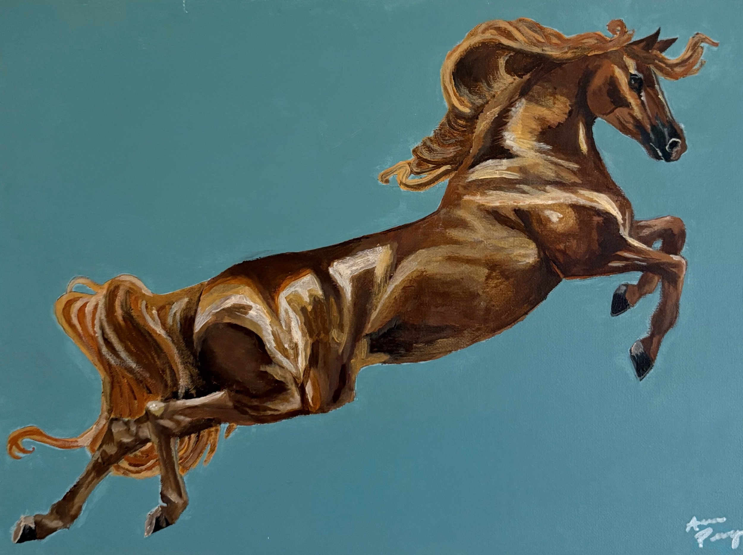YEAR OF THE HORSE Print