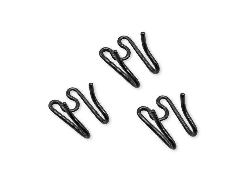 2.25mm Herm Sprenger Black Stainless Steel Extra Link 3 pack
