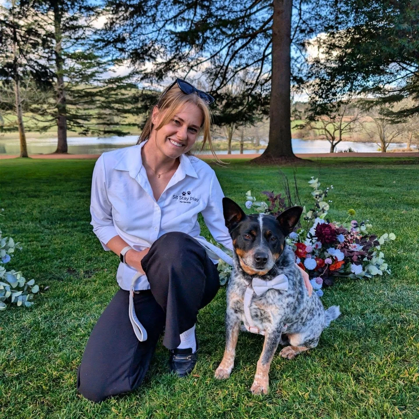After being on death&rsquo;s door for the past week 😂 I wanted to do a little photo dump and reminisce on this absolutely beautiful wedding&hellip; featuring the cutest wedding guest ever 🥹🤍🐾

#wedding #petweddingassistant #petwedding #dogwedding
