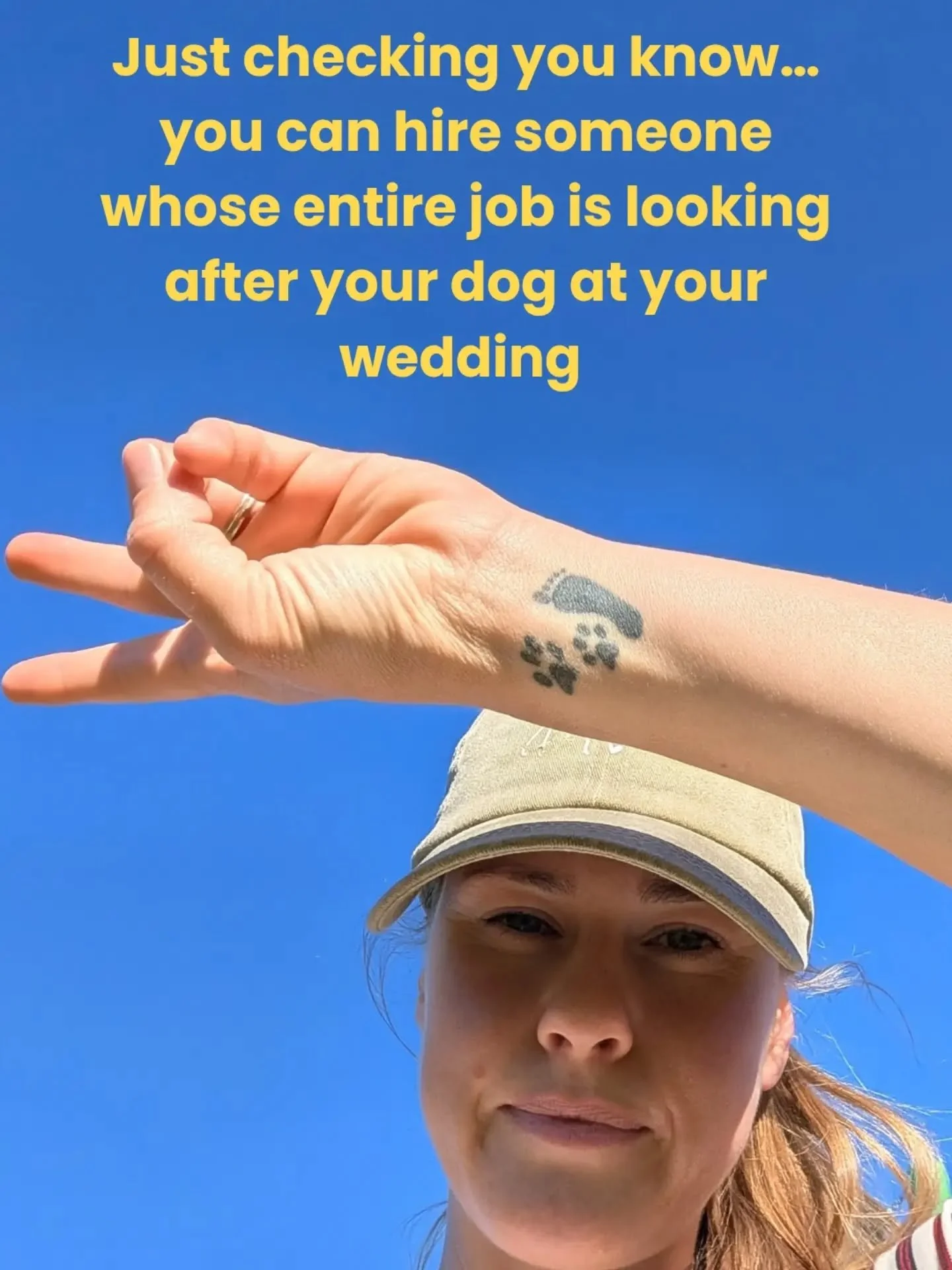 Got a reactive, anxious or slightly chaotic dog but still really want them at your wedding? 

That doesn&rsquo;t automatically mean they have to miss out.

It just means we plan the day around your dog, instead of expecting them to suddenly become a 