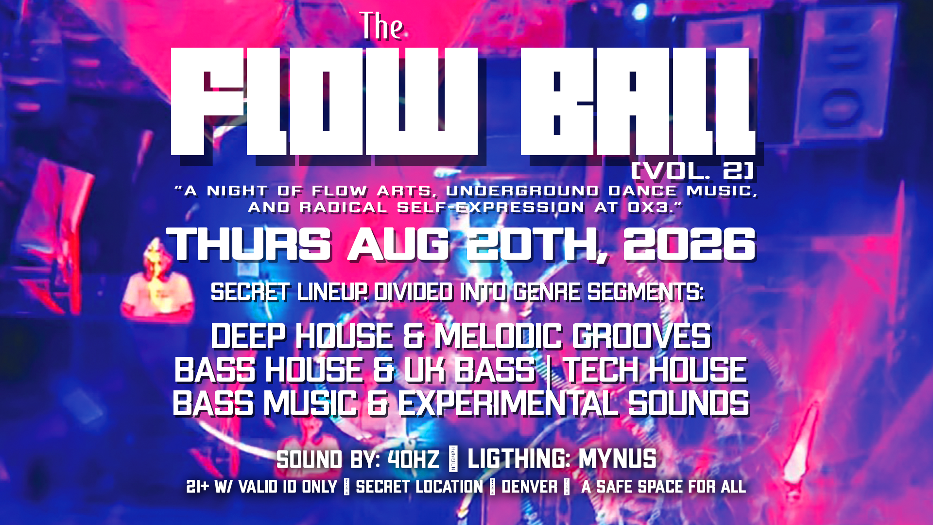 QUITE RIGHT PRESENTS: THE FLOW BALL