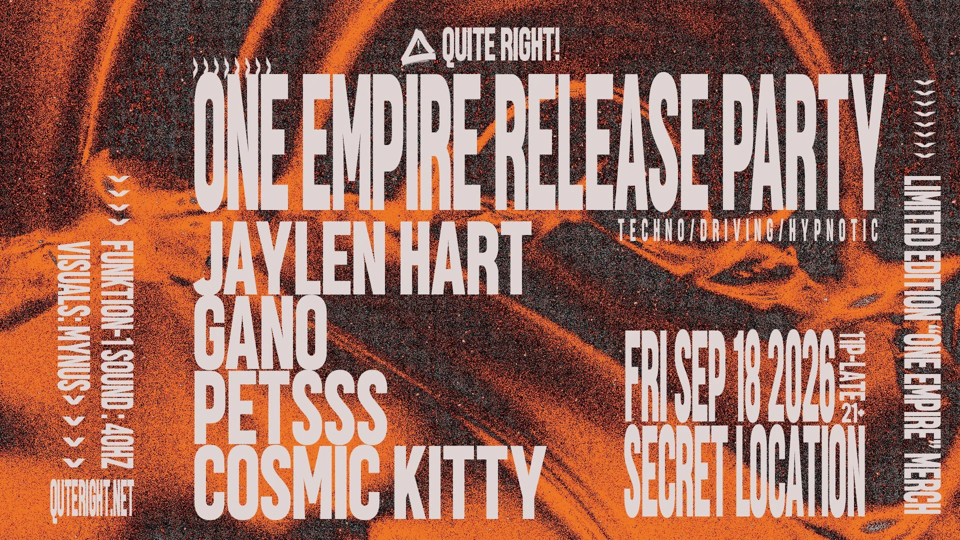ONE EMPIRE [RELEASE PARTY]