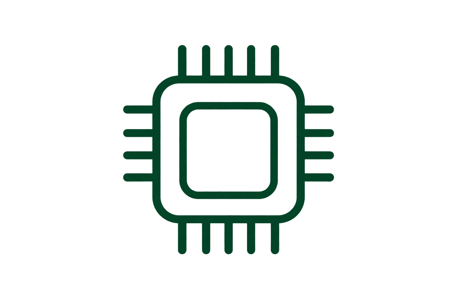 Microchip representing hardware and embedded systems recruitment.