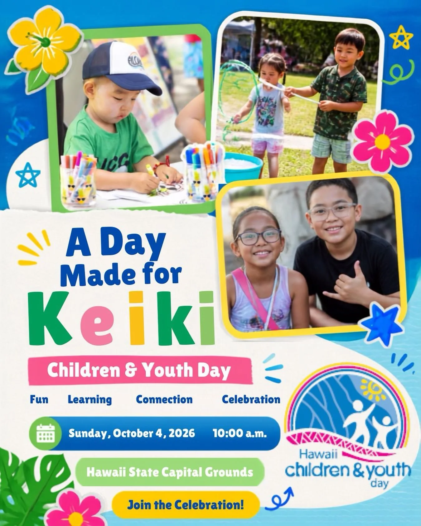📣See you all tomorrow!📣

#hawaiistagram #kidsfair #oahu #keiki