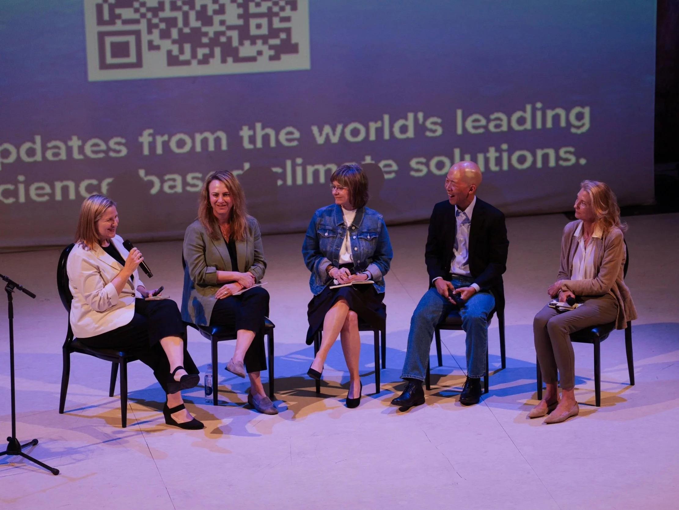 Amanda Bielawski speaking during San Francisco Climate Week