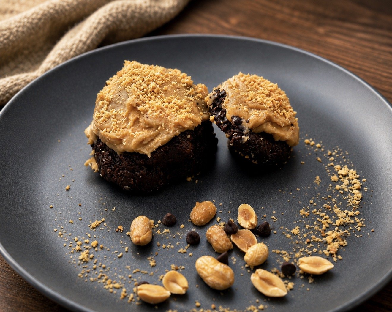 Chocolate and Peanut Butter Cookie