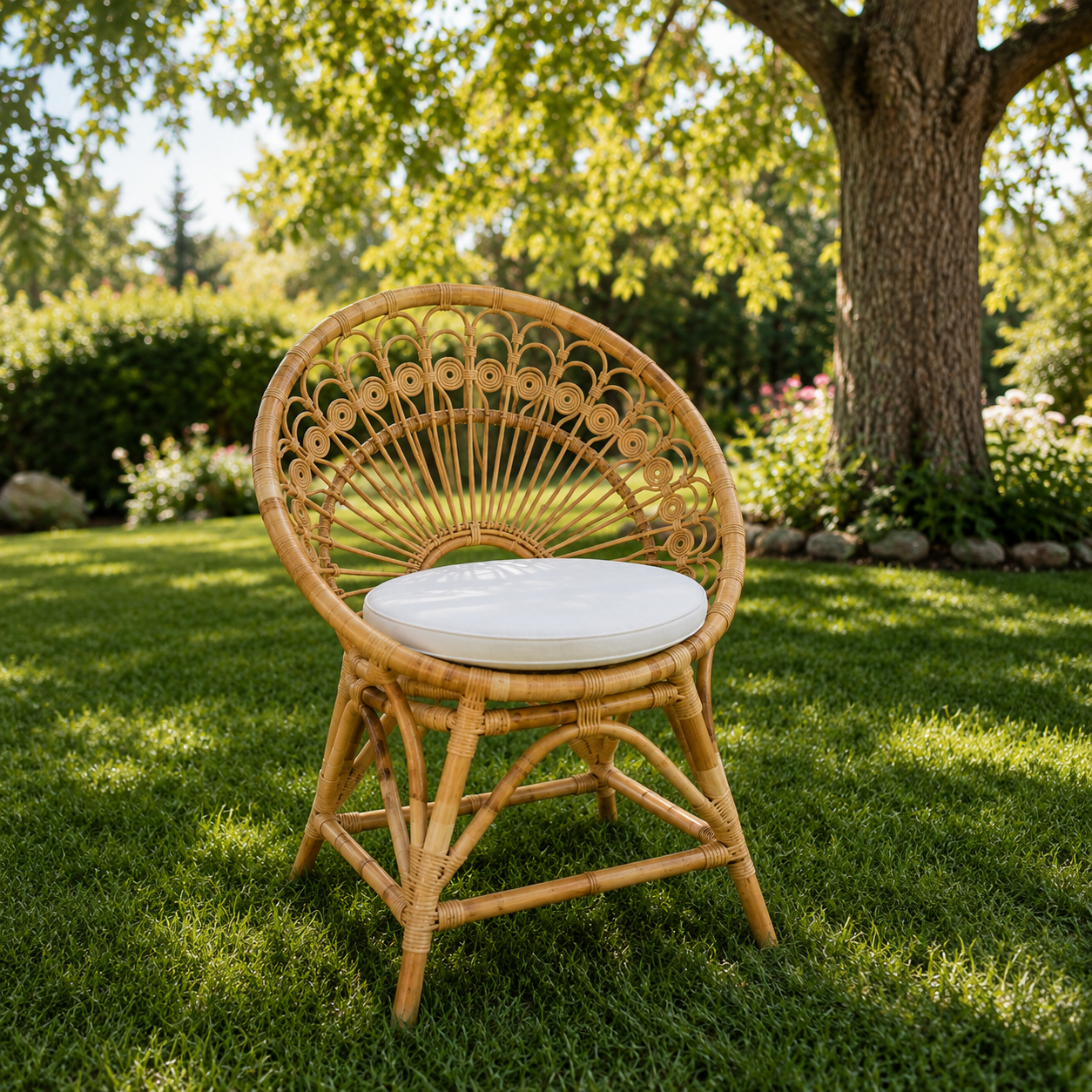 Rattan Peacock Chair