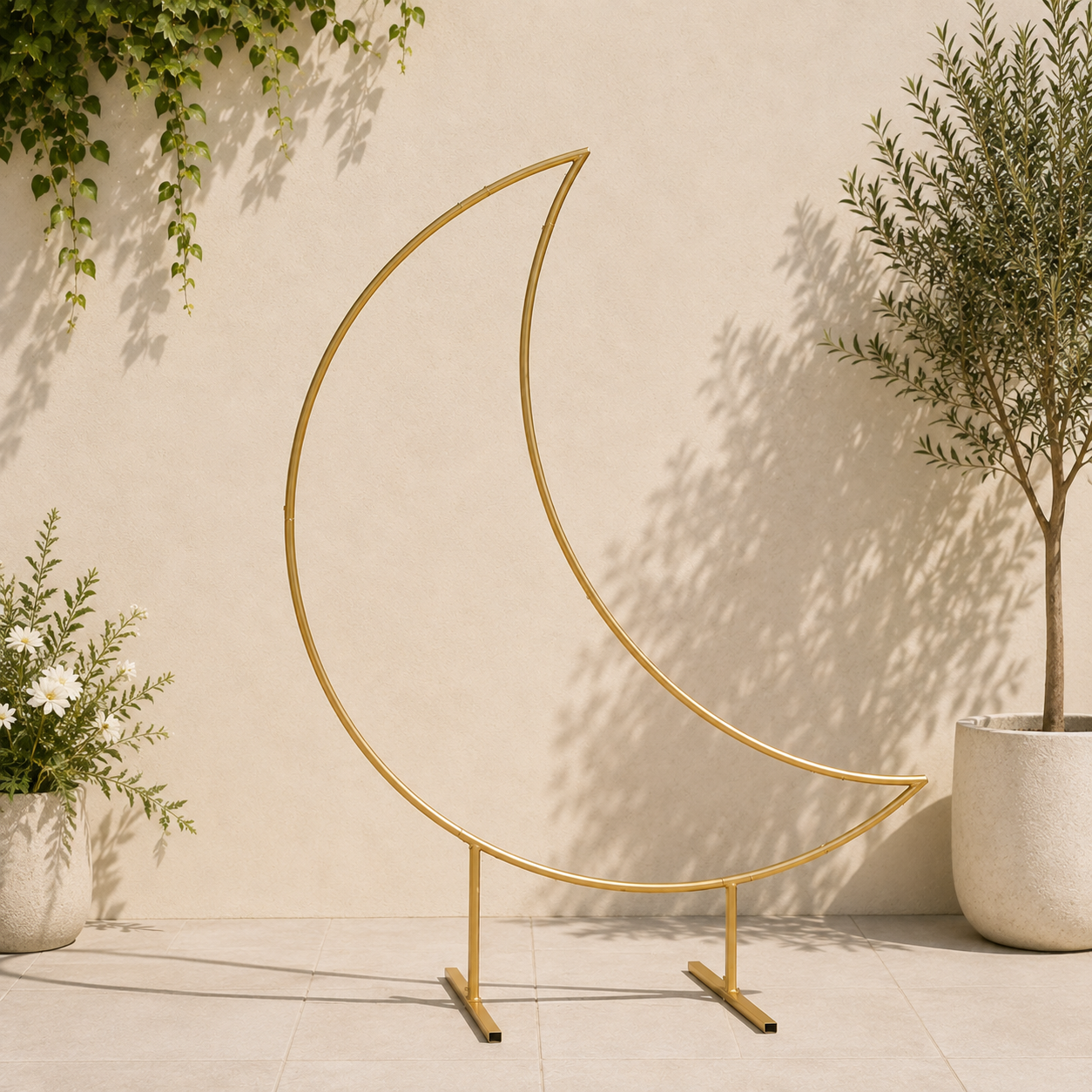 Crescent Moon Backdrop
