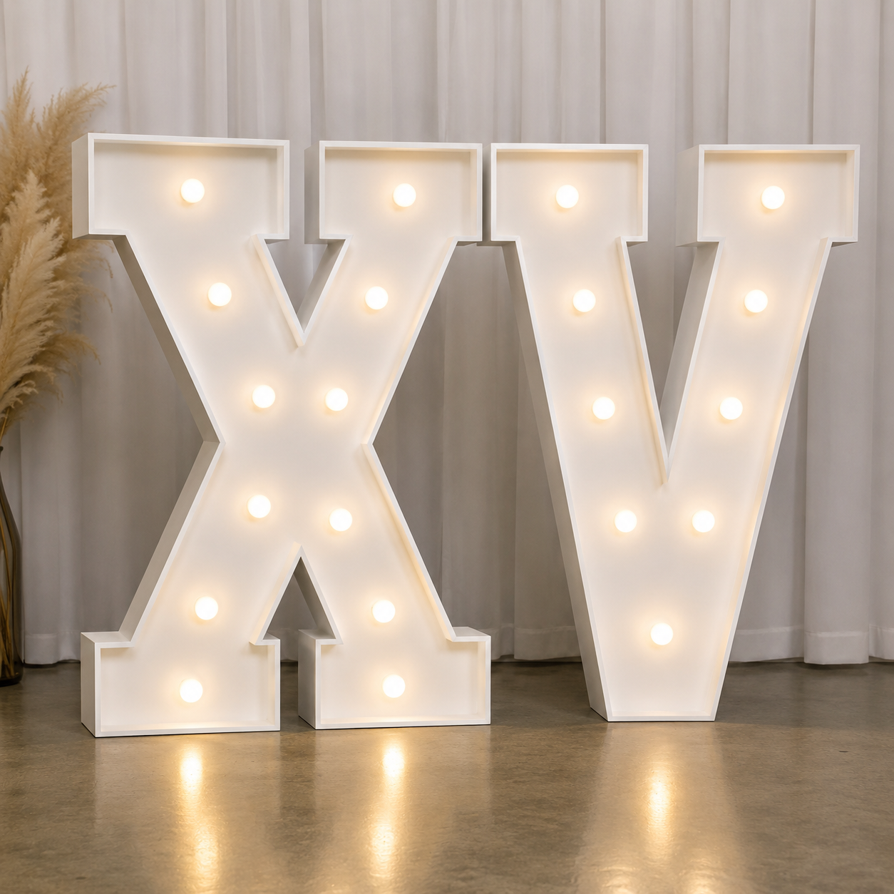 4' 3D Marquee Light-up Characters