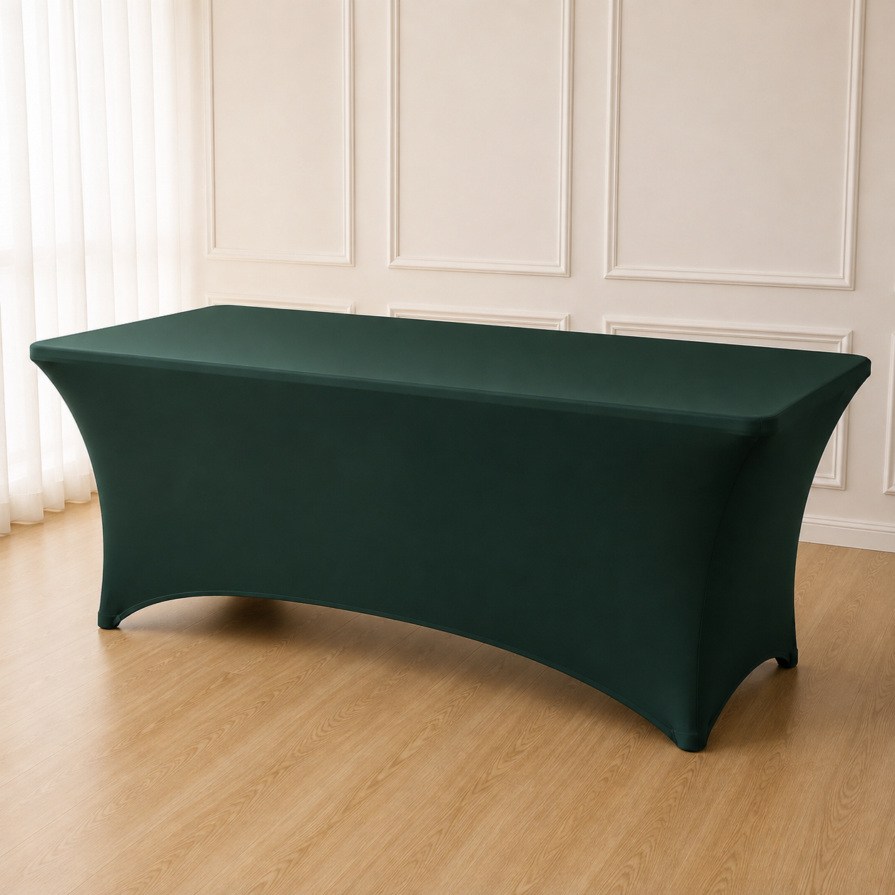 6' Rectangle Spandex Linen