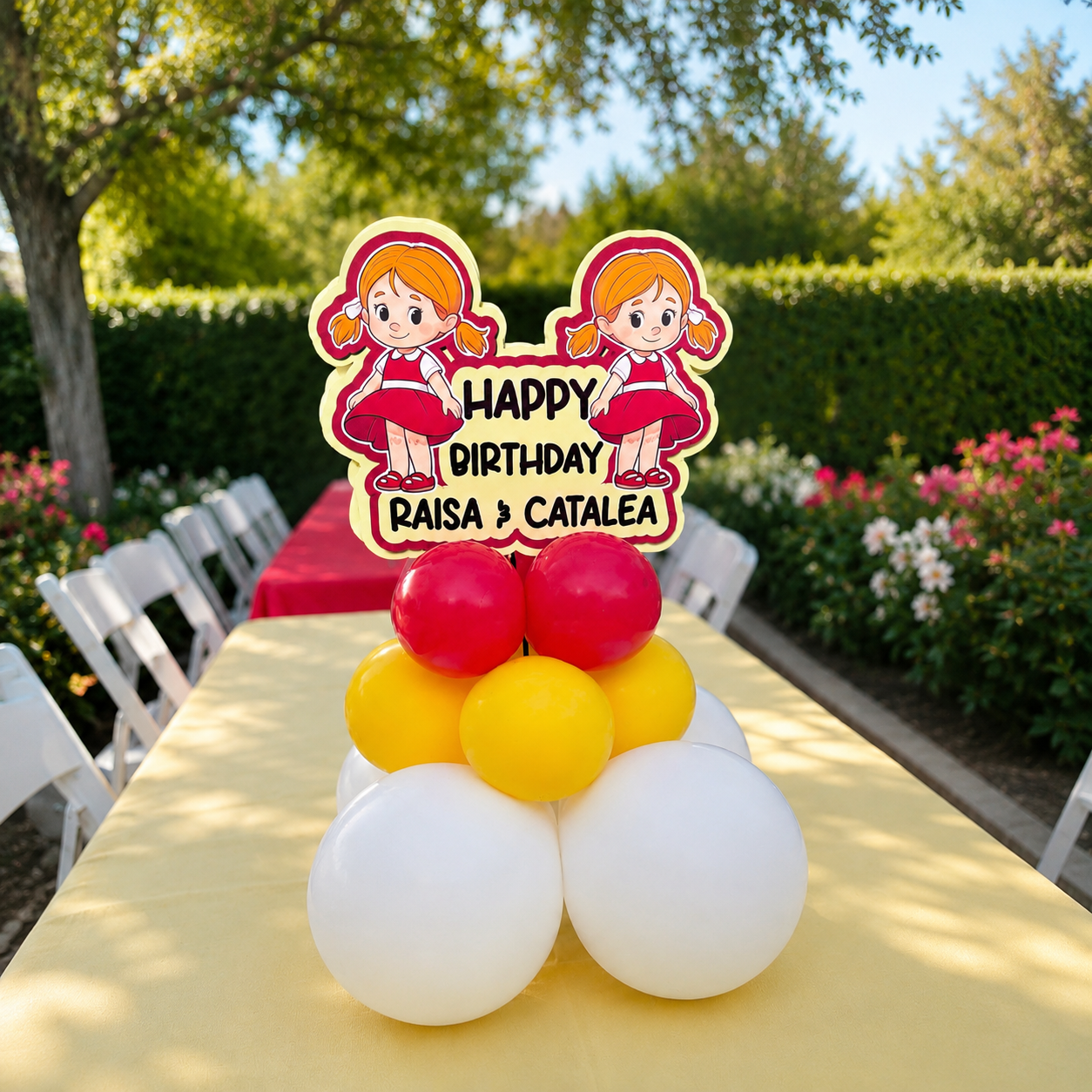 Mini Balloon Centerpiece
