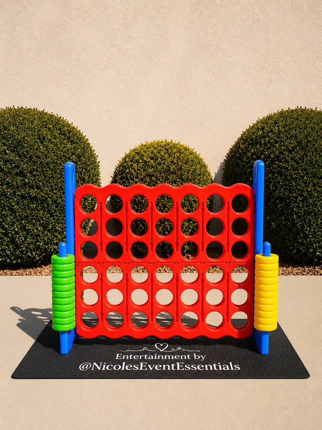 Connect 4 Yard Game