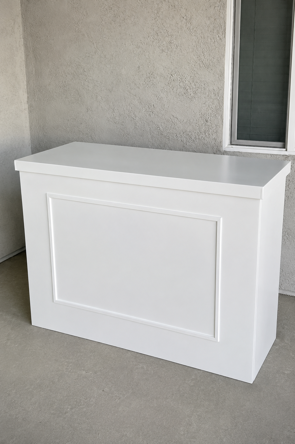 White Display Cart