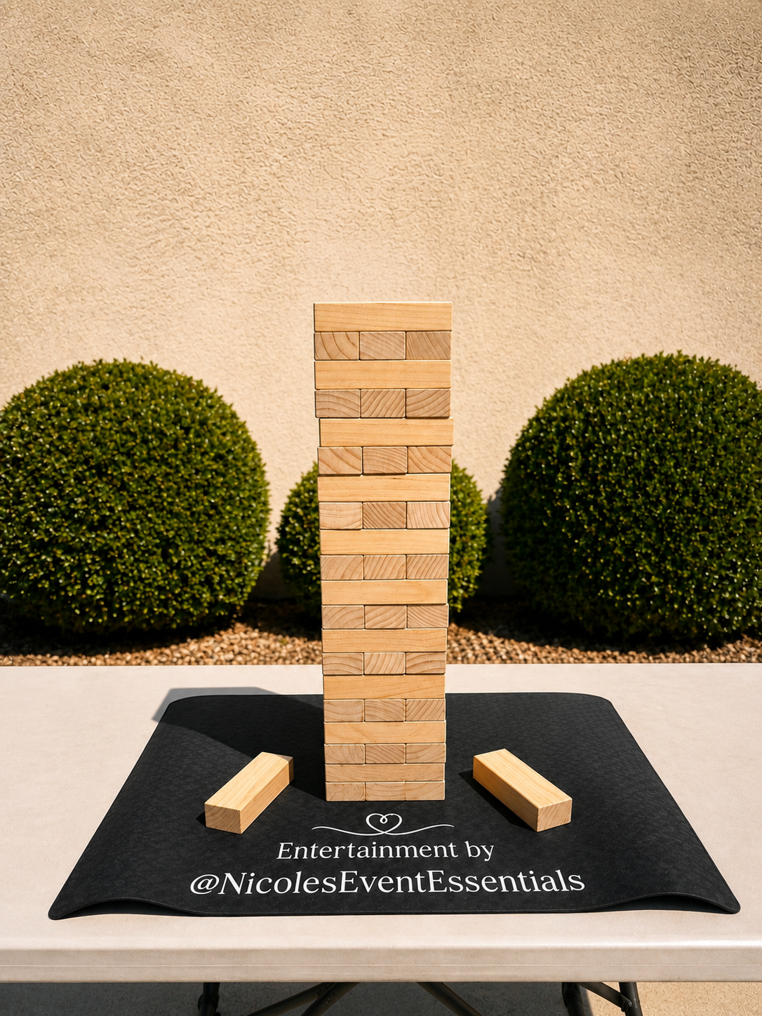 Jenga Yard Game