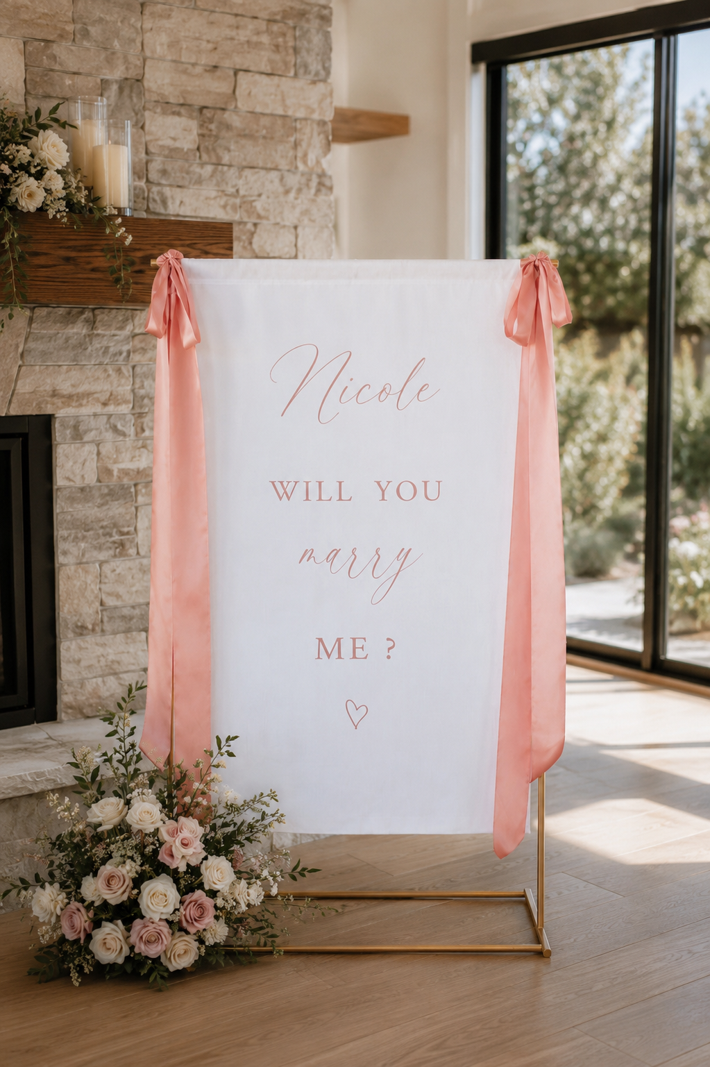 Custom Fabric Sign