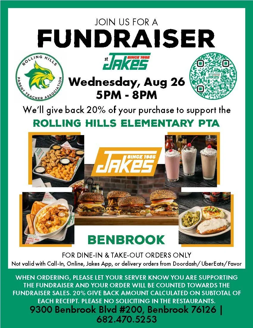 Spirit Night at Jakes!